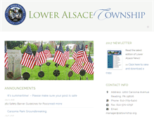Tablet Screenshot of latownship.org